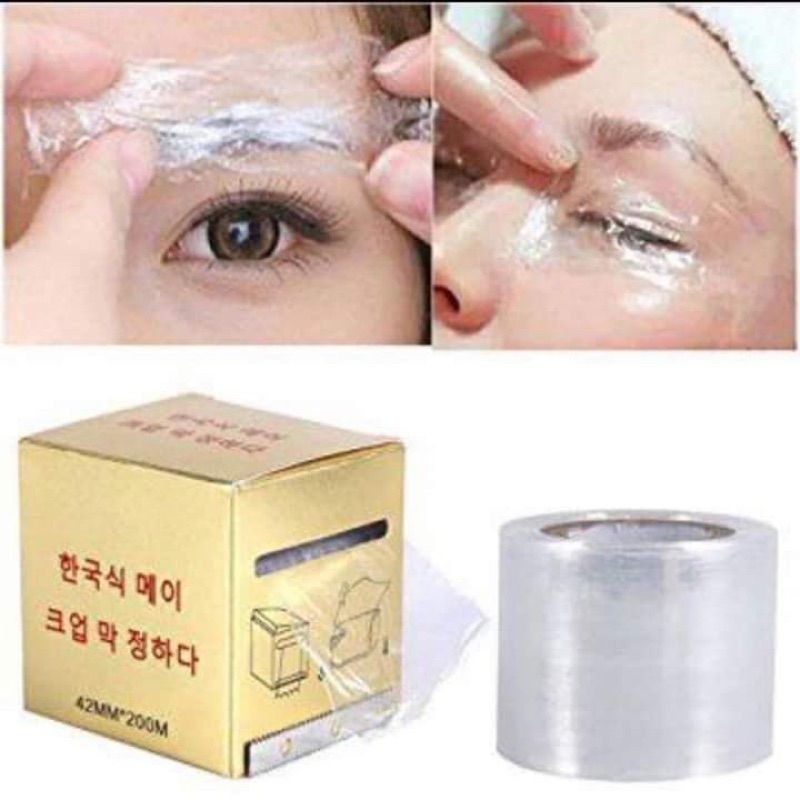 แร็ปใส สำหรับการถอดขนตา