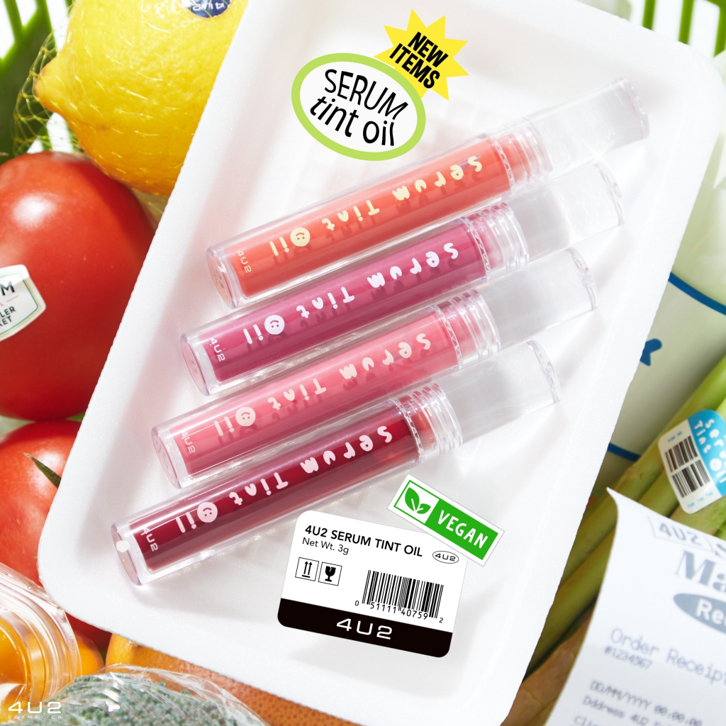 4U2 SERUM TINT OIL ลิปทินท์ไซรัป 4U2