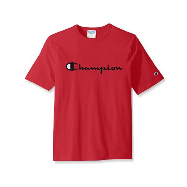 CHAMPION MEN - US เสื้อยืดแขนสั้นผู้ชาย-ไซส์ยุโรป HERITAGE T-SHIRT GT19HS22 Y08252-040