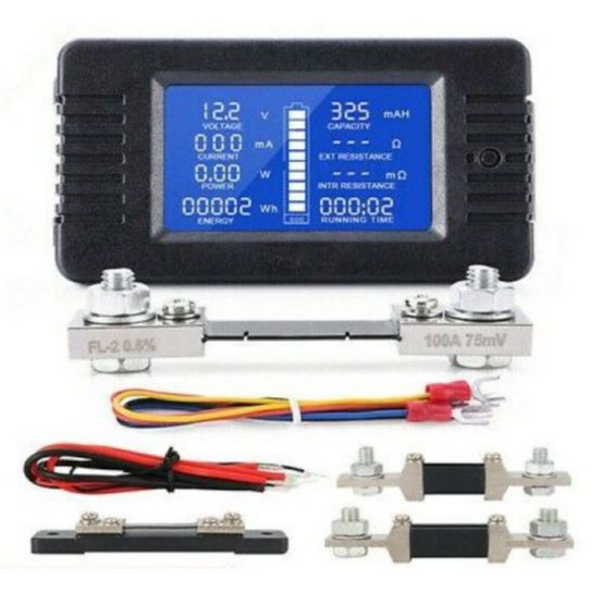 เครื่องวัดแรงดันไฟฟ้า Pzem - 015 Pzem - 013 Dc 0-200 V 10 A 100 A 200 A 300 A