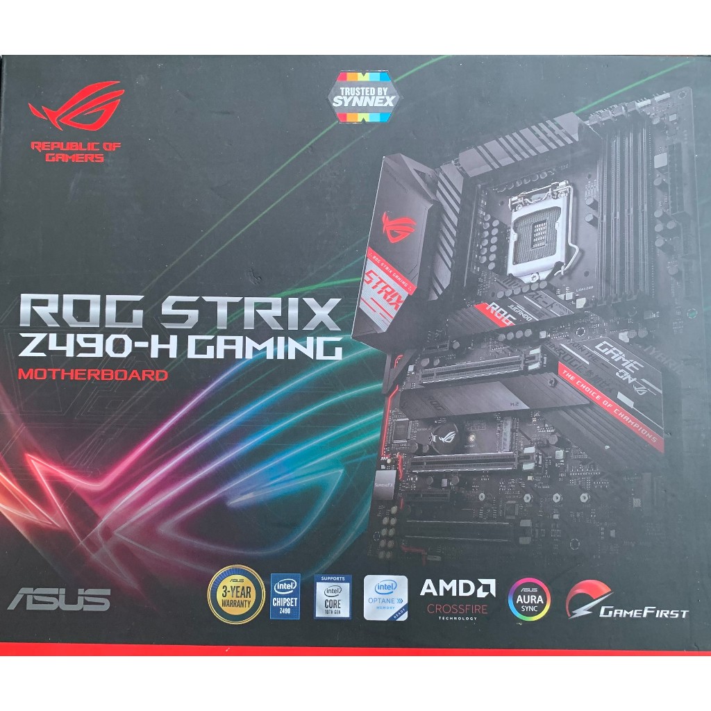 MAINBOARD (เมนบอร์ด) 1200 ASUS ROG STRIX Z490-H GAMING มือสอง