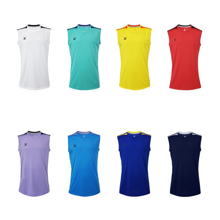 ขายส่งแพค10ตัว เสื้อกีฬาแขนกุด FBT B2I218