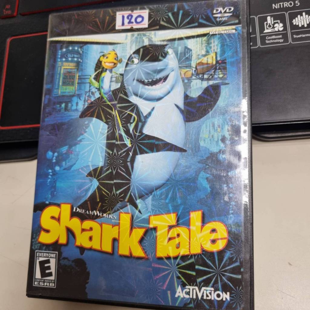 DVD game เกม แผ่นเกม PS2 เพลย์สเตชัน 2 PlayStation 2 มือสอง shark tale