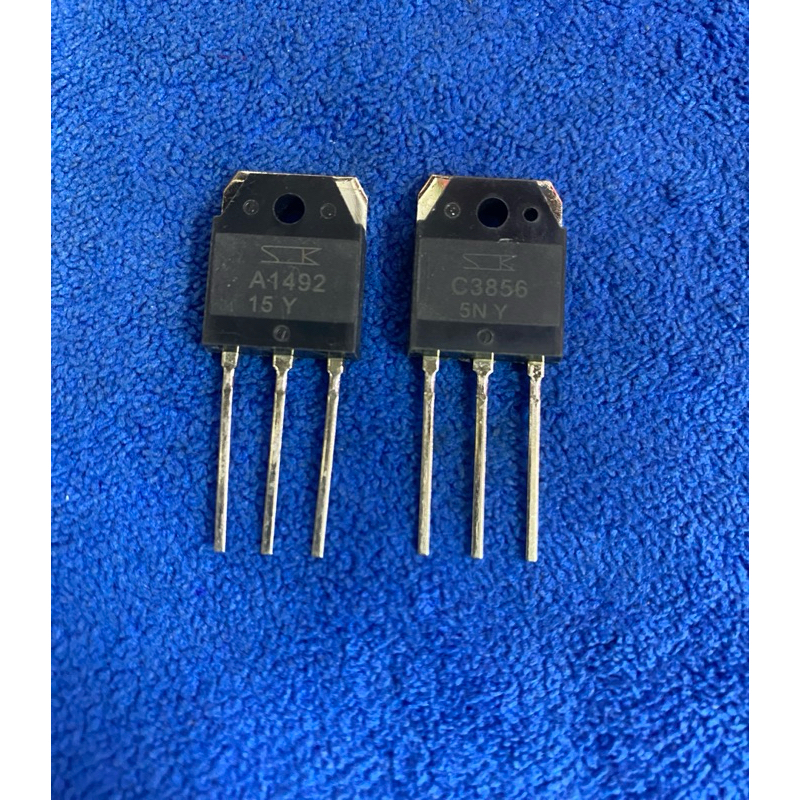 A1492แท้ C3856แท้(ขายเป็นคู่) 15A180V มีพร้อมส่งในไทย