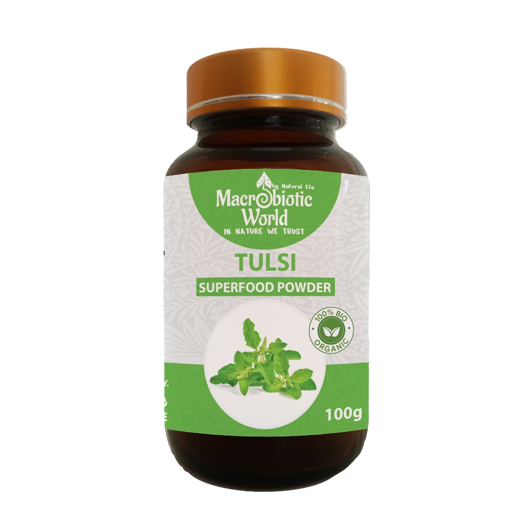 Organic/Bio Tulsi Powder | ผงตุลซี 100g