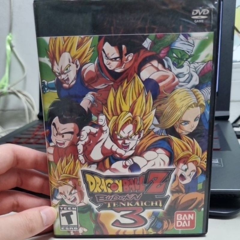 DVD game เกม แผ่นเกม PS2 เพลย์สเตชัน 2 PlayStation 2 มือสอง dragon ball z budokai tenkaichi 3 ดราก้อนบอล