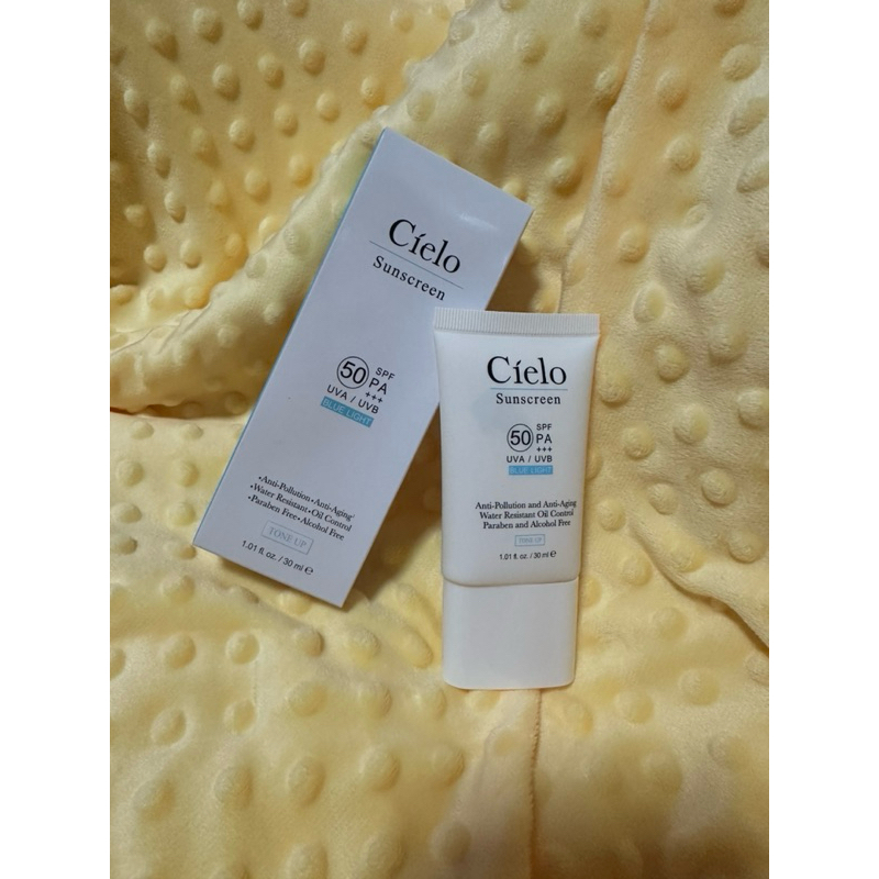 ( 1 หลอด ) Cielo Sunscreen ครีมกันแดด SPF 50 PA+++