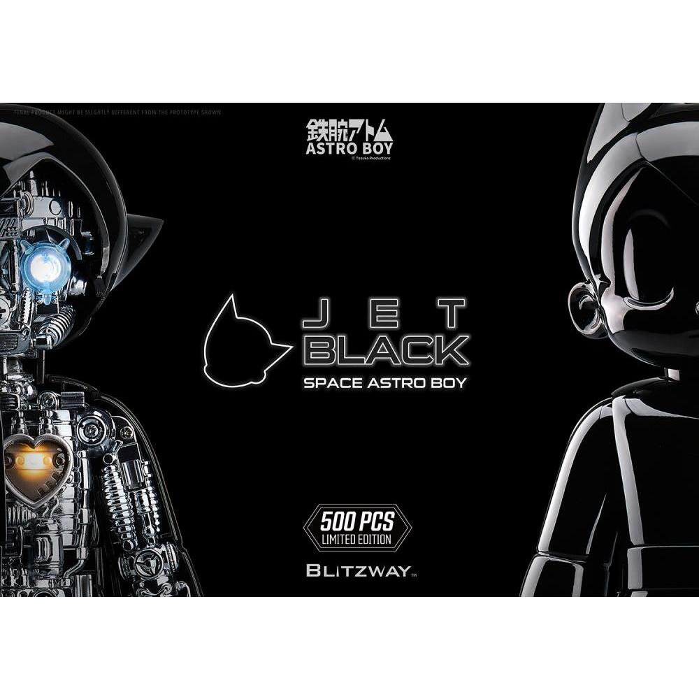 Astro Boy The Real Series Space Astro Boy (Jet Black) Limited Edition Statue BY BLITZWAY