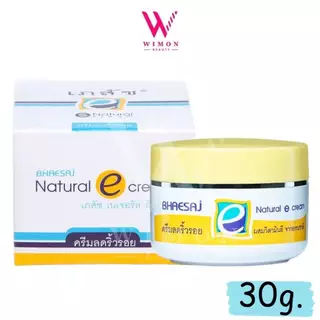 Bhaesaj Natural E cream 30g. เภสัช เนเจอรัล อี ครีม ครีมลดริ้วรอย /60151