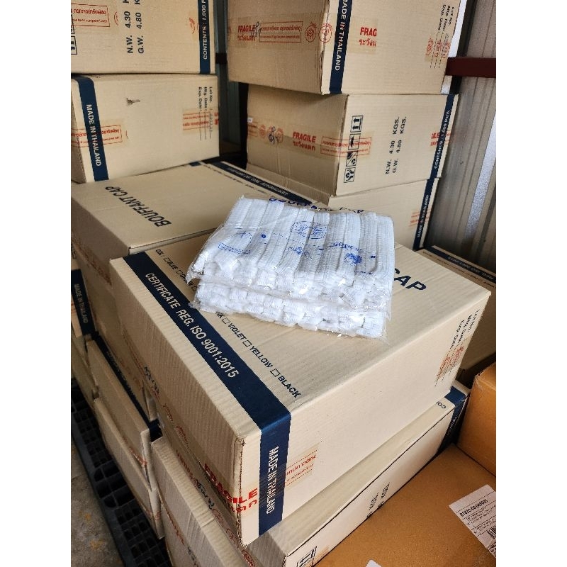 หมวกคลุมผมตัวหนอน ️️❗️ยกลัง 20 แพค(1000)ชิ้น มี 7 สี