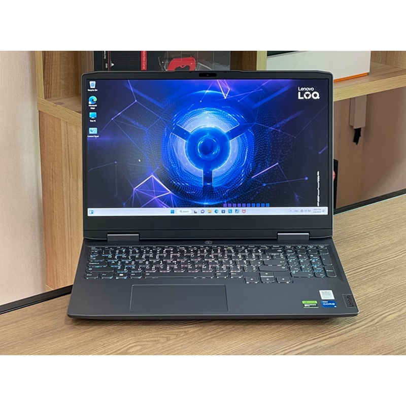 Lenovo LOQ 15IRX9-83DV00LDTA i5-13450HX SSD512GB RAM24GB RTX 3050 (6GB GDDR6) เครื่องใหม่ตัวโชว์อุปก