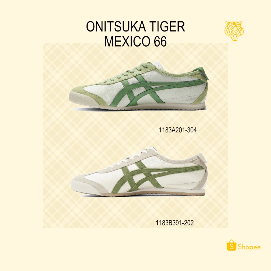 Onitsuka Tiger Mexico 66 1183A201-304 1183B391-202 รองเท้าผ้าใบลําลอง