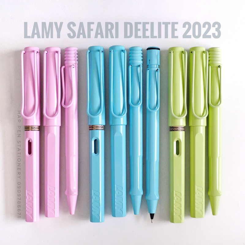 **พร้อมส่งค่ะ** Lamy safari deelite pastel LIGHT ROSE 🌸 AQUASKY❄️ SPRING GREEN 🍀ปากกา ดินสอกด ลามี่ ซาฟารี 2023