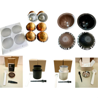 แคปซูล เนสเปรสโซ่ vertuo ใช้ซ้ำได้ และอุปกรณ์ ต่างๆ