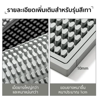 แผ่นรองบาร์ Bar Mat แผ่นยางกันลื่น ที่รองแก้วกันลื่นและกันน้ำ อุปกรณ์กาแฟ สไตล์เรโทร
