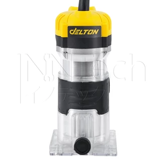 DELTON เครื่องเซาะร่อง เร้าเตอร์ ทริมเมอร์ 820 วัตต์ 1/4 นิ้ว รุ่น ETD-370 ฟรี!! ดอกทริมเมอร์ ขนาด 1/4 นิ้ว 12 ตัว