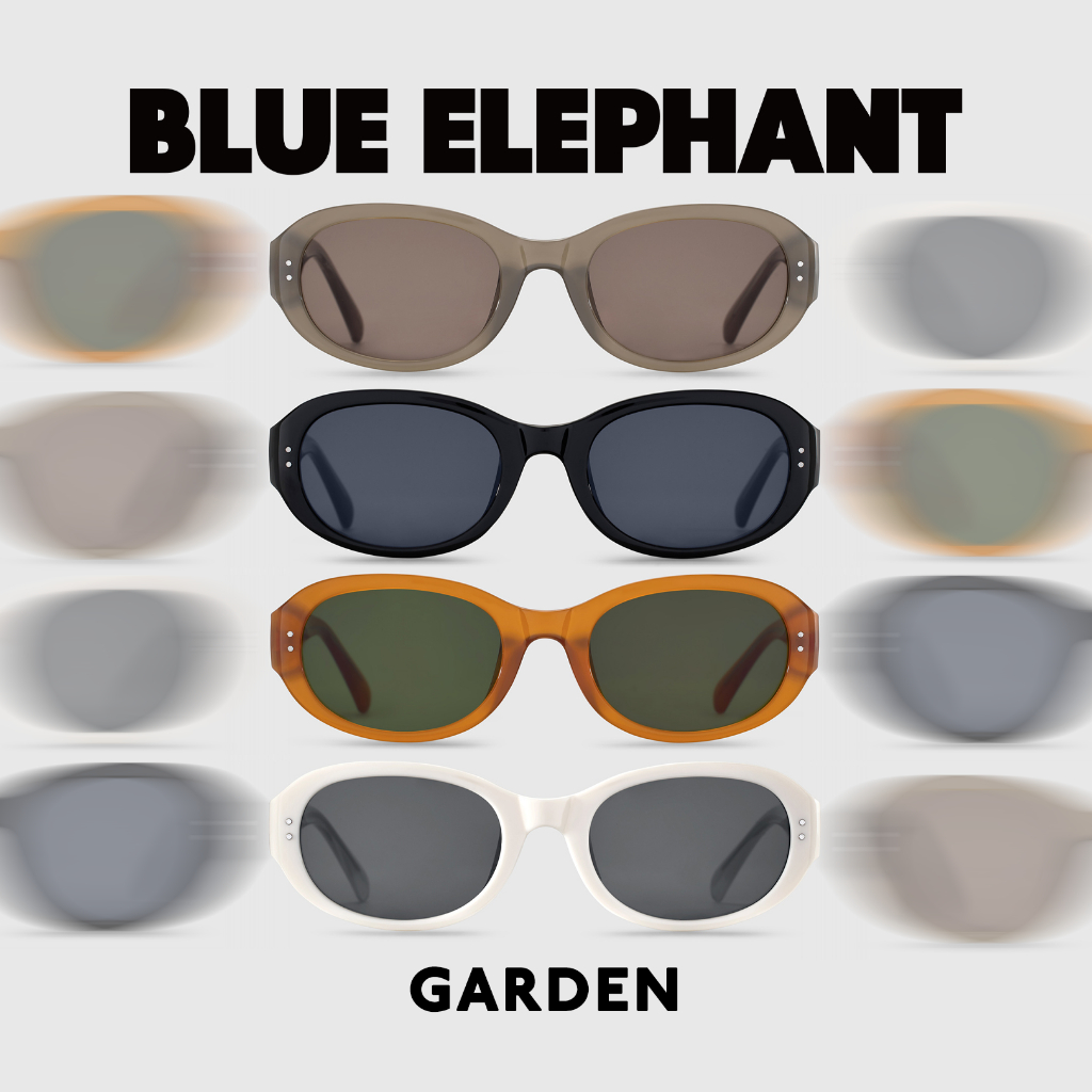 แว่นตากันแดด BLUE ELEPHANT - GARDEN ( Pumpkin, Brown, Black, Ivory )