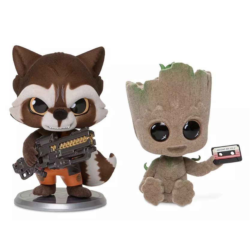 Cosbaby COSB599 Guardians of the Galaxy Vol. 2 - Rocket & Groot (Velvet Hair Version) Hot Toys
