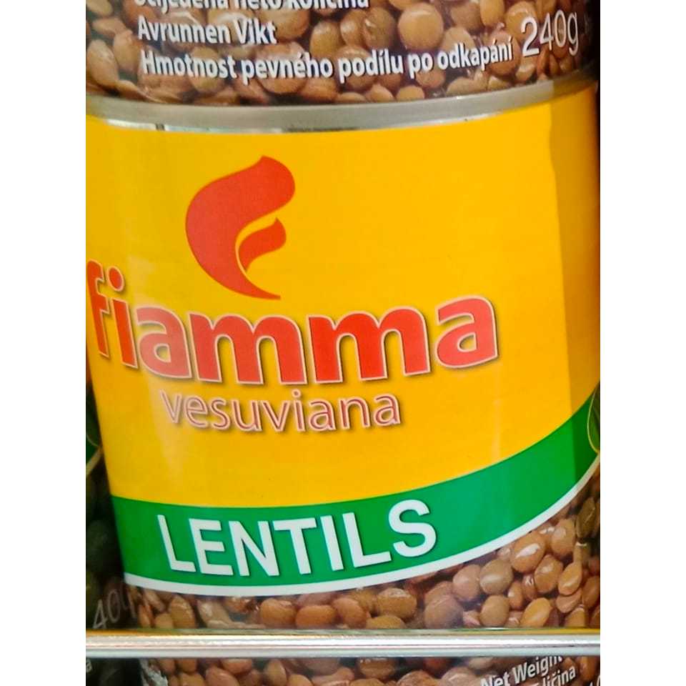 FIAMMA Lentils 400g IMPORTED PRODUCT
