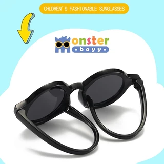 รุ่นใหม่! แว่นตาเด็ก Monster Boyy รุ่น mini candy สำหรับเด็กอายุ 0 -3 ปี ทรงกลมสุดน่ารัก