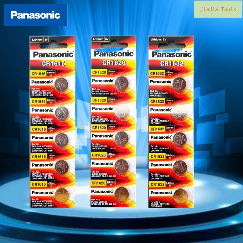 100% Panasonic ถ่านกระดุม CR1616, CR1632 CR1220 พร้อมส่ง