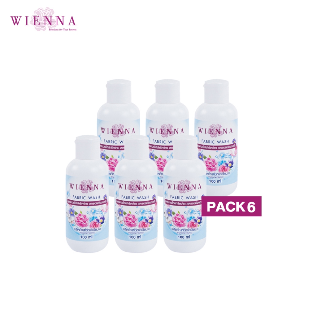 Wienna แฟบริควอซวิทแอนตี้้ริ้งเกิ้ล แคร์ DC11102M ผลิตภัณฑ์ซักผ้าสูตรลดรอยยับ น้ำยาซักผ้า 100 มล. Pa