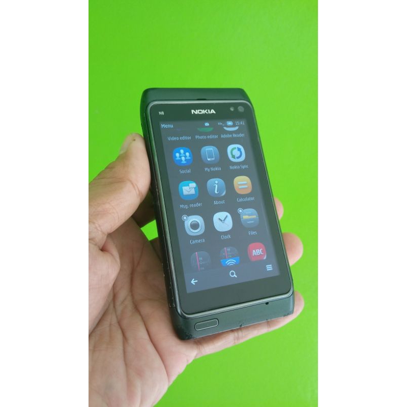 Nokia N8 มือสอง สีดำ จอสวย ใช้งานสมบูรณ์