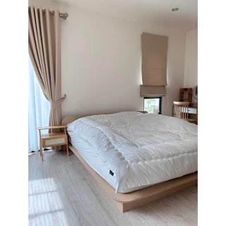 🛏️Po Furniture เตียงมินิมอล 5 ฟุต ฐานสูง 150 mm. เรียบง่ายดูดีเข้าได้กับห้องหลายสไตล์ 🛏️**สินค้าประกอบเอง**