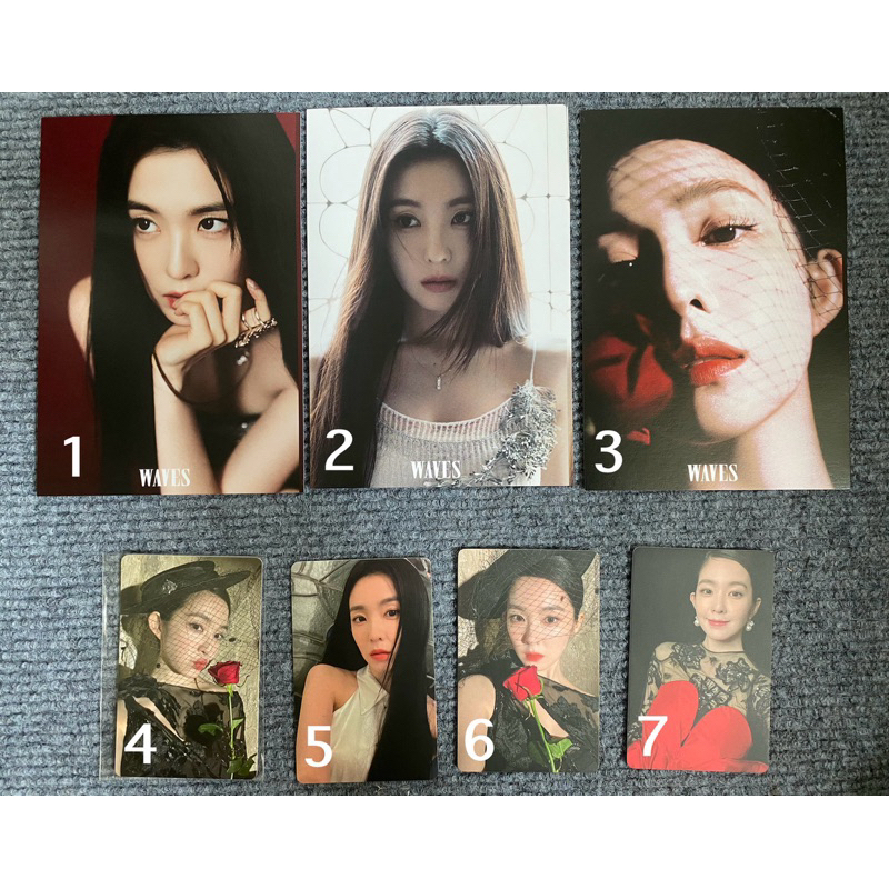 เฉพาะการ์ด irene redvelvet