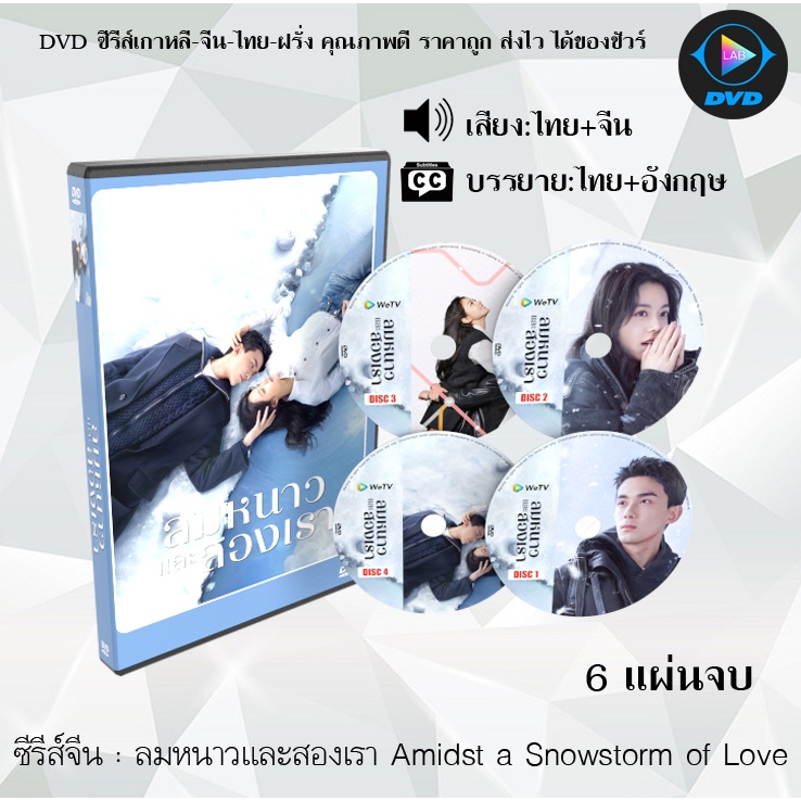 DVD ซีรีส์จีน ลมหนาวและสองเรา Amidst a Snowstorm of Love : 6 แผ่นจบ (พากย์ไทย+ซับไทย)