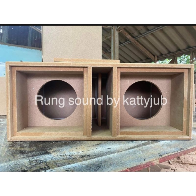 ตู้ซับ6.5"(ตู้ฟาดลมหลังดอก)​