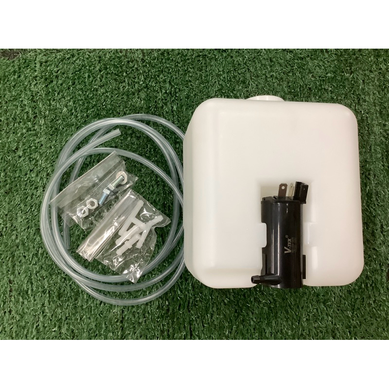 กระป๋องฉีดน้ำ TFR , KBZ , C/C , ทั่วไป 12Vพร้อมข้อต่อ น๊อตและสายยางติดตั้งได้เลย /มีตัวเลือก12V/24V