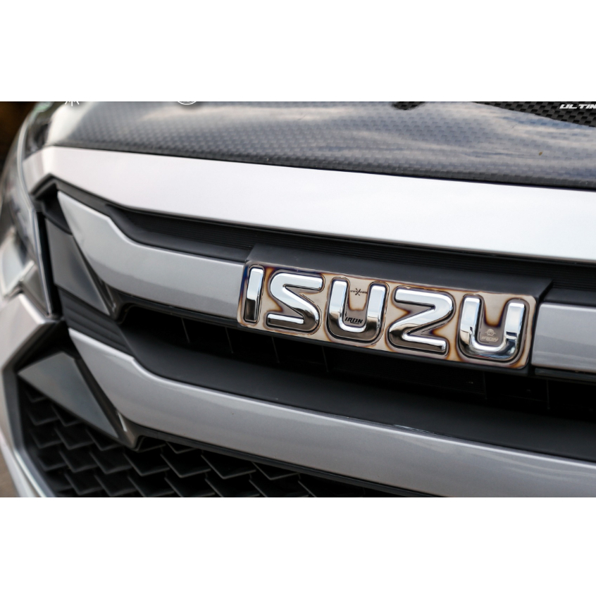 โลโก้ Dmax 2024-2025 IRONBAR 💯 ครอบโลโก้ ISUZU DMAX 2024
