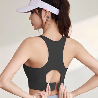 เสื้อสปอร์ตบราผู้หญิง Sport Bra เหมาะสำหรับกีฬาทุกประเภท ดีไซน์ด้านหลังสวยงาม ผ้านุ่ม สวมใส่สบายมีสไตล์ดี Size S-2XL