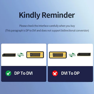สายอะแดปเตอร์แปลงสัญญาณ DISPLAY PORT DP TO VGA 1920x1080P ยาว1.8M สินค้าเกรดเอ
