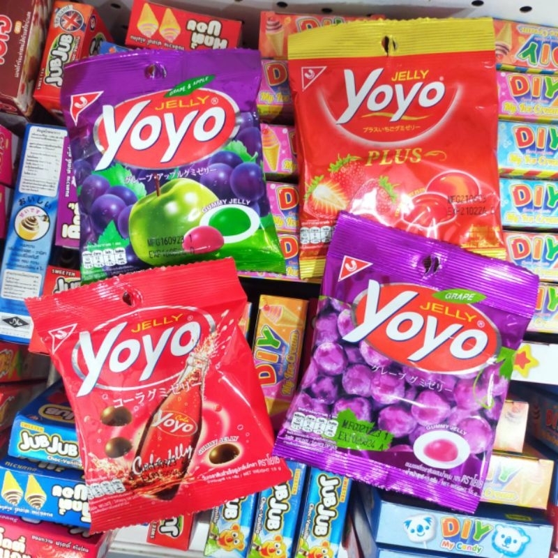 Yoyo โยโย ขนมเยลลี่​สำเร็จรูป​ อร่อย​หนึบหนับ​ ถูก​ใจ​ สาย​หวาน​ นุ่มนิ่ม​ ต้องลองให้ครบทุกรสจ้าาาาา