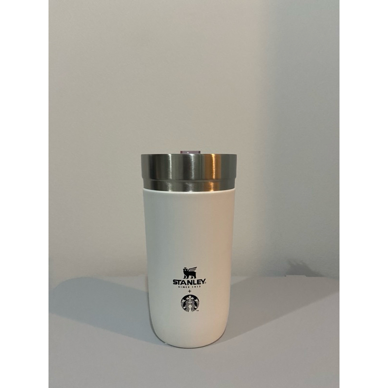 Starbucks x Stanley Thailand Limited White and Purple Go Cup Iceland 16oz.