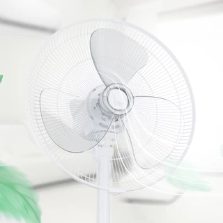 Midea พัดลมตั้งพื้นไมเดีย 16 นิ้ว (Stand Fan) รุ่น MFS160M0ADWH *รับประกันสินค้า 3 ปี