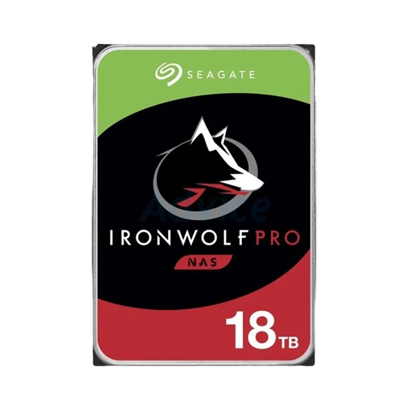 SEAGATE 18 TB HDD IRONWOLF PRO (7200RPM, 256MB, SATA-3, ST18000NT001)