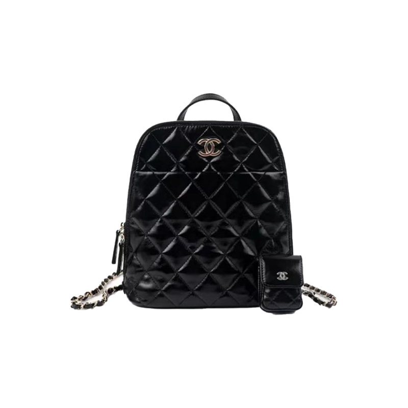 Chanel/กระเป๋านักเรียน/เป้/กระเป๋าเดินทาง/AS3332/แท้100%