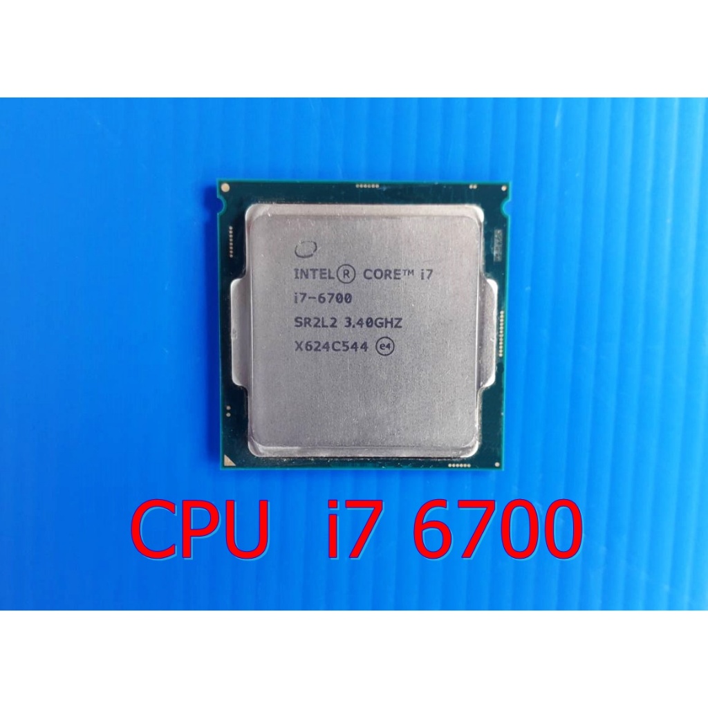 CPU (ซีพียู) INTEL CORE i7 6700 3.4 GHz ( LGA 1151 ) ราคาสุดคุ้ม สินค้ามือสองรับประกันยาว 1 เดือน