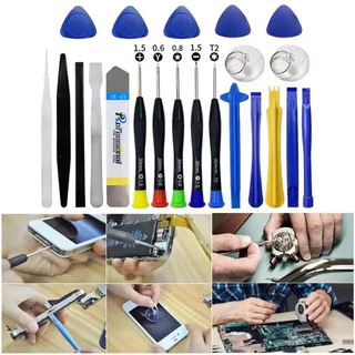 22 In 1ซ่อมโทรศัพท์มือถือเครื่องมือเปิดไขควงชุดสำหรับ iPhone iPad แล็ปท็อปคอมพิวเตอร์ถอดชุดเครื่องมือเปิดเครื่องมือ