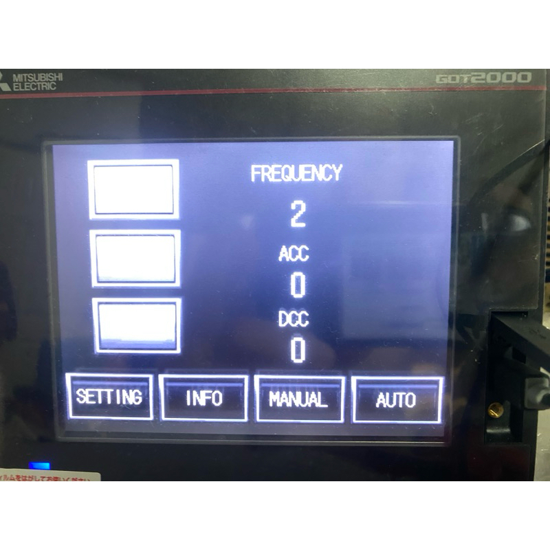 จอhmi mitsubishi 5.7 “gt2105-qmbds(มือสองสภาพสวย)