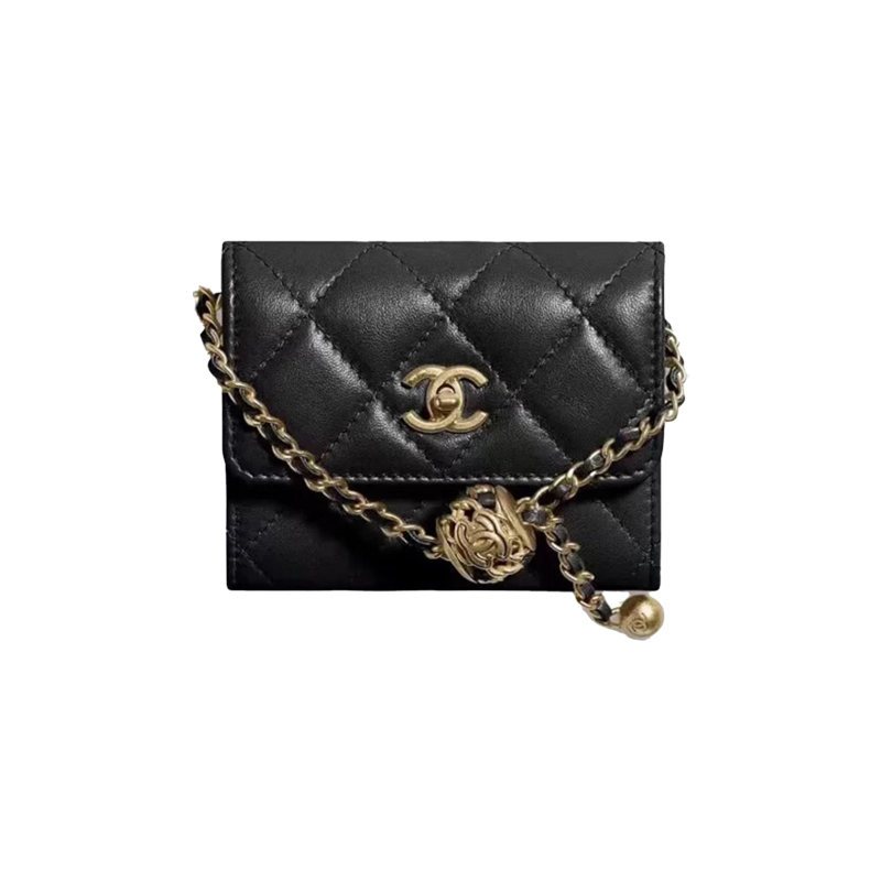 Chanel/Sheepskin/Coin Purse/Shoulder Bag/Crossbody Bag/AP2704/แท้ 100%