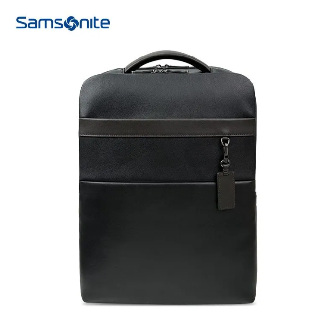 （ราคาต่ำสุดออนไลน์）Samsonite Backpack BC9 15.6 นิ้ว กระเป๋าคอมพิวเตอร์ธุรกิจมัลติฟังก์ชั่น ของแท้ 100%