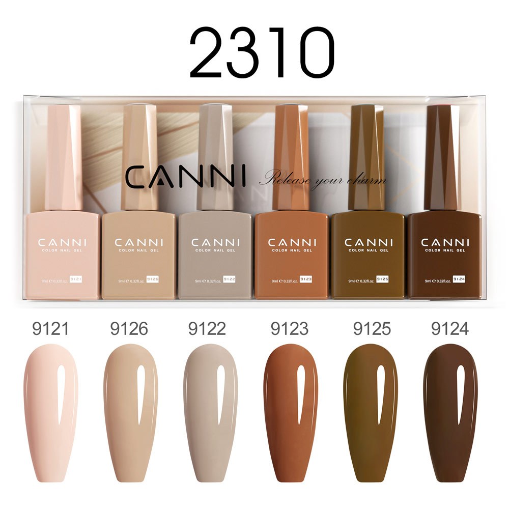 🔥พร้อมส่ง 🔥 C2310 เซตแคนนิ (Canni) รุ่นใหม่ 6 สีHema Free & TPO Free