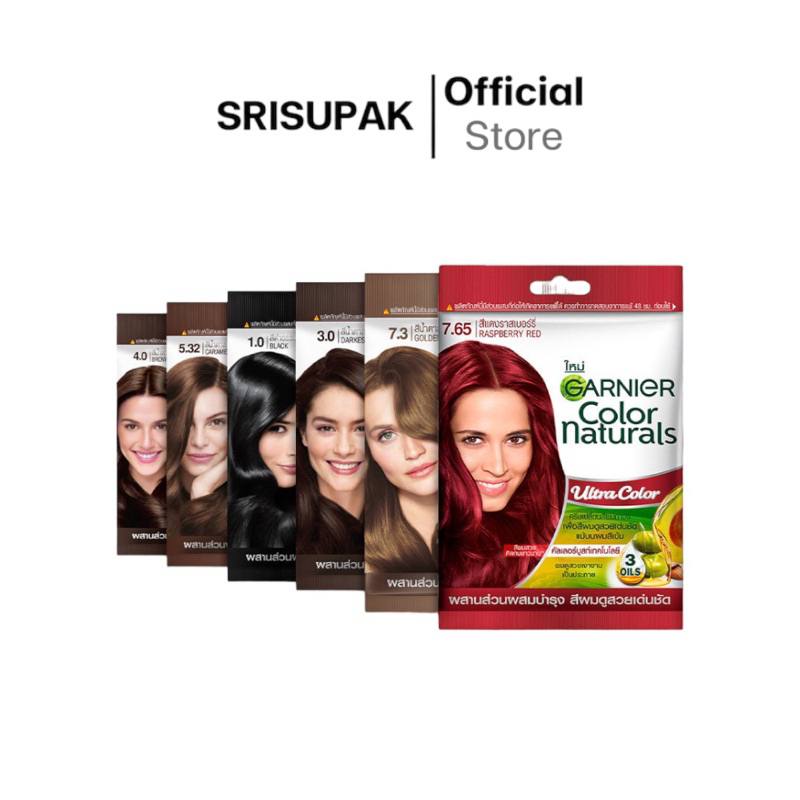 Garnier Color Naturals (สีผม,ยาย้อมผม,Garnier Hair Color)