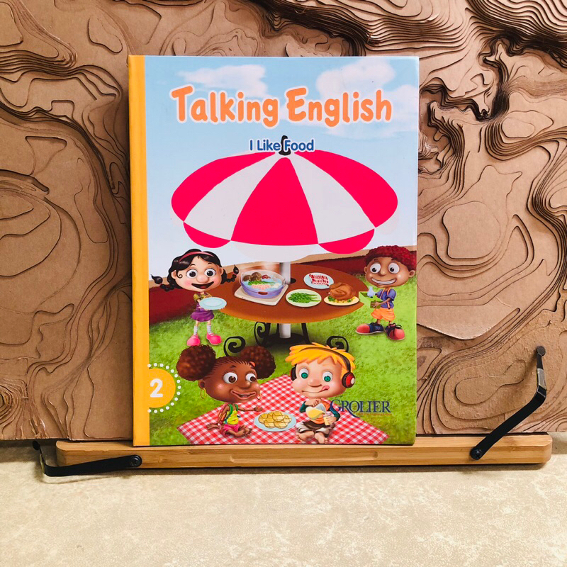 จ322 Talking English  I Like Food  2  GROLIER