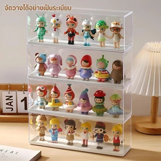 ชั้นวางโมเดล กล่องฟิกเกอร์ ตู้โชว์โมเดล กล่องอะคริลิคใส ตู้ใส่ฟิกเกอร์ ประกอบง่าย ตู้โชว์ตุ๊กตา กล่องเก็บโมเดล