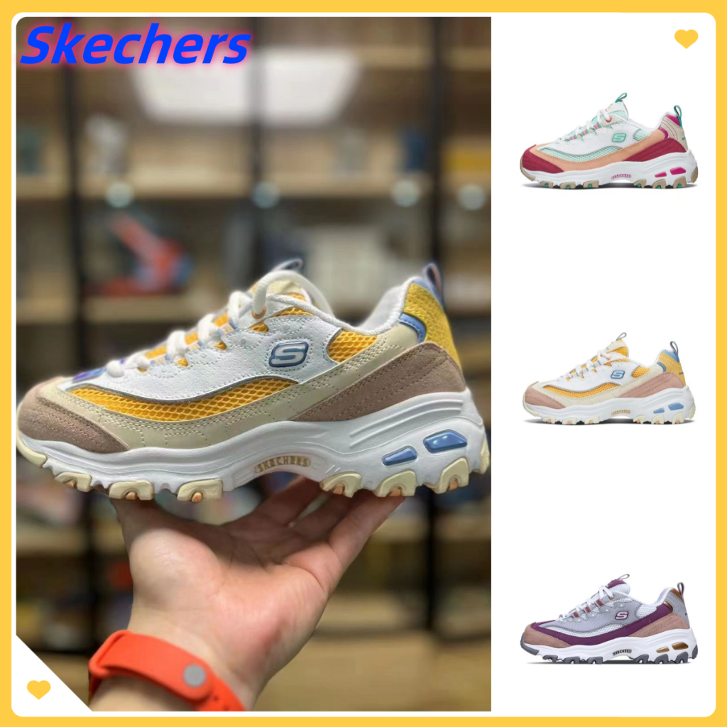 SKECHERS D'LITES 2.0 รองเท้าผู้หญิงแฟชั่นกีฬา women Sport D'Lites Shoes -13146